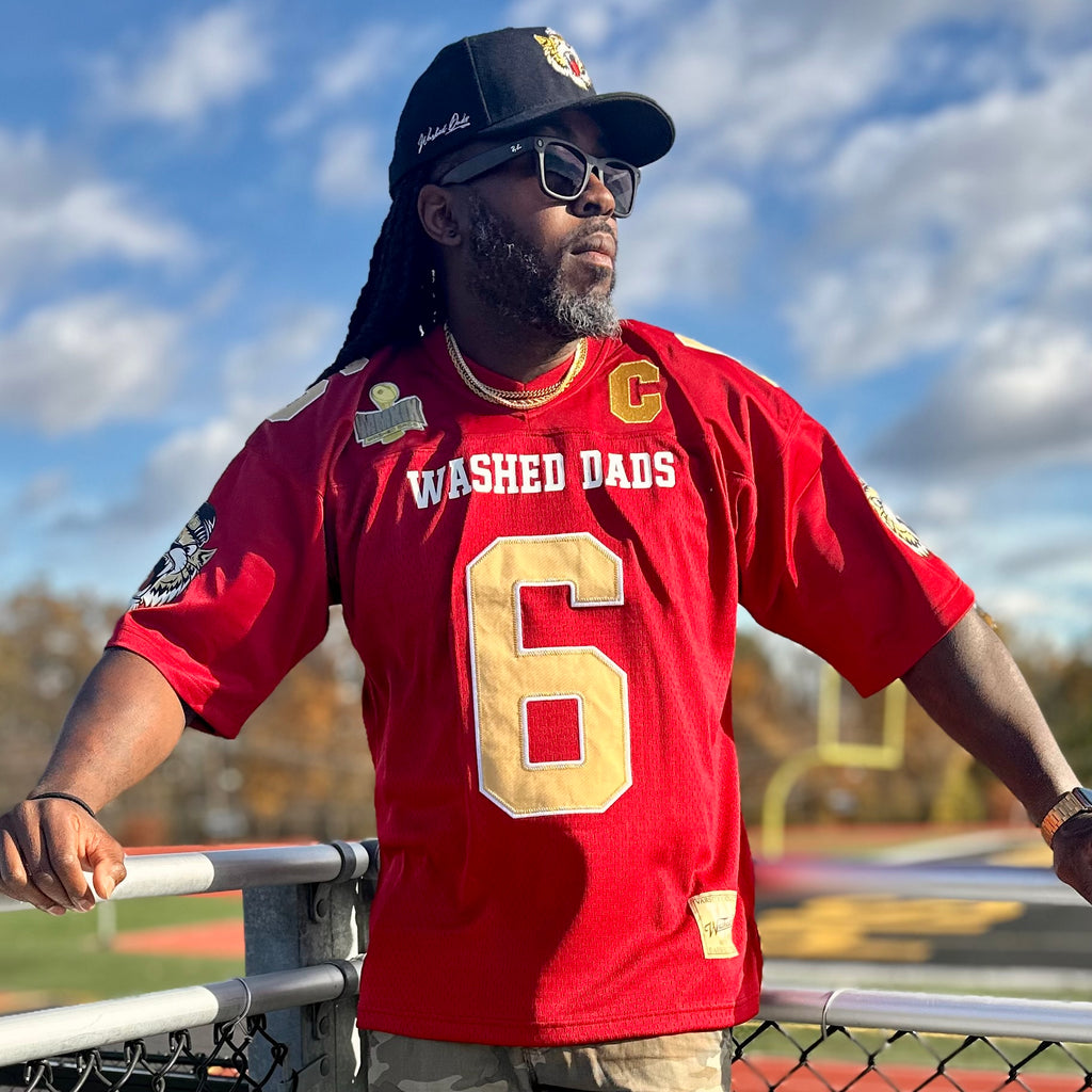 WD HOF Rose Gold Football Jersey