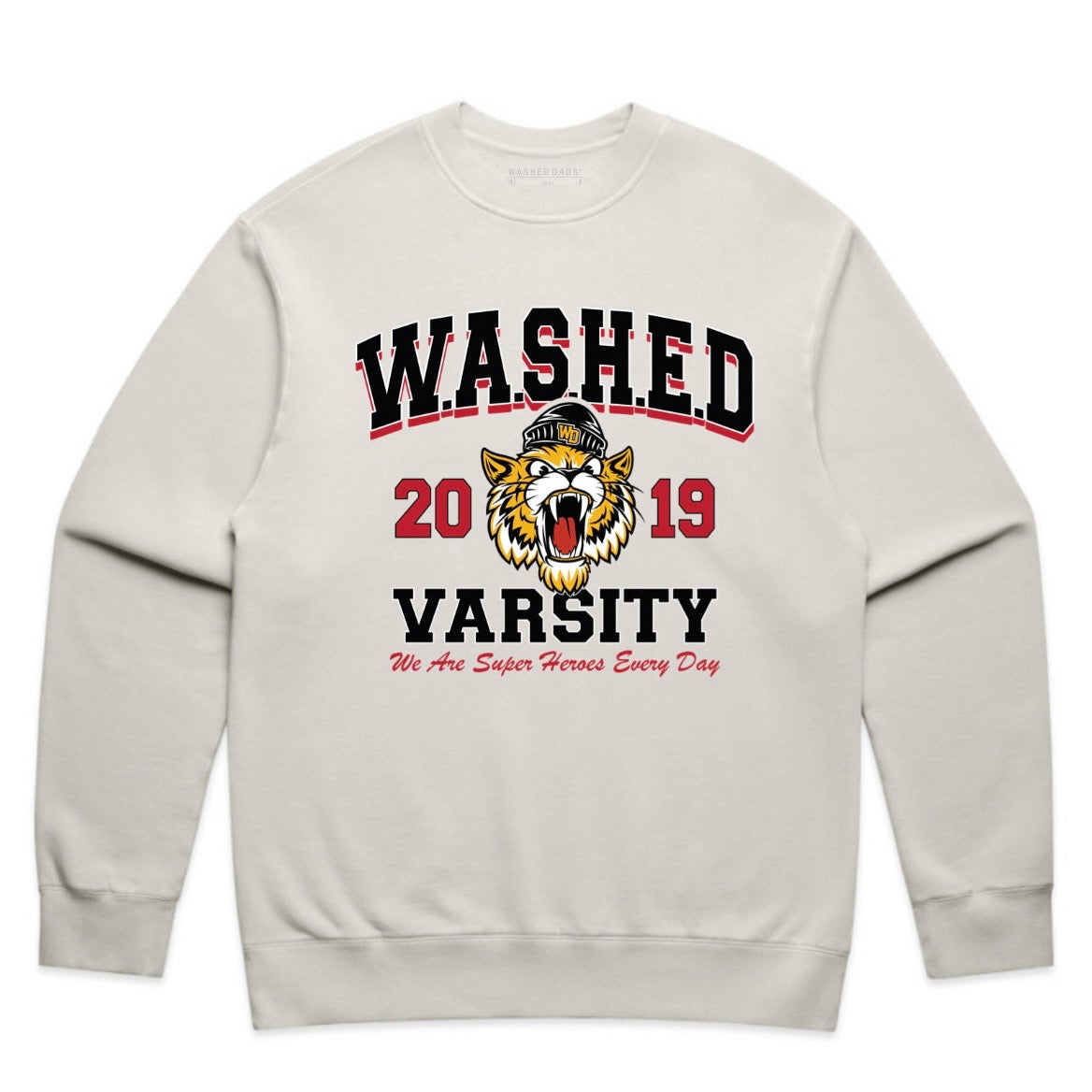 W.A.S.H.E.D Varsity II Crewneck