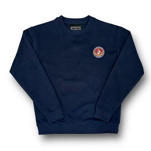 Academy Embroidered Seal Crewneck